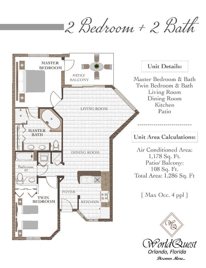 Habitación Familiar de 2 dormitorios