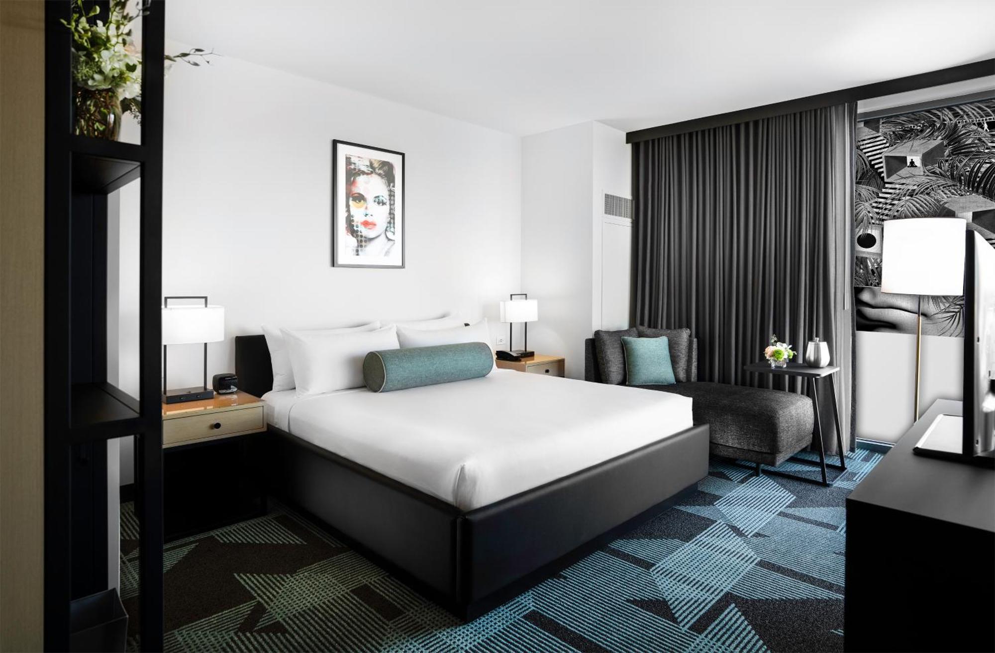 Habitación doble Deluxe Gallery Tower con cama extragrande