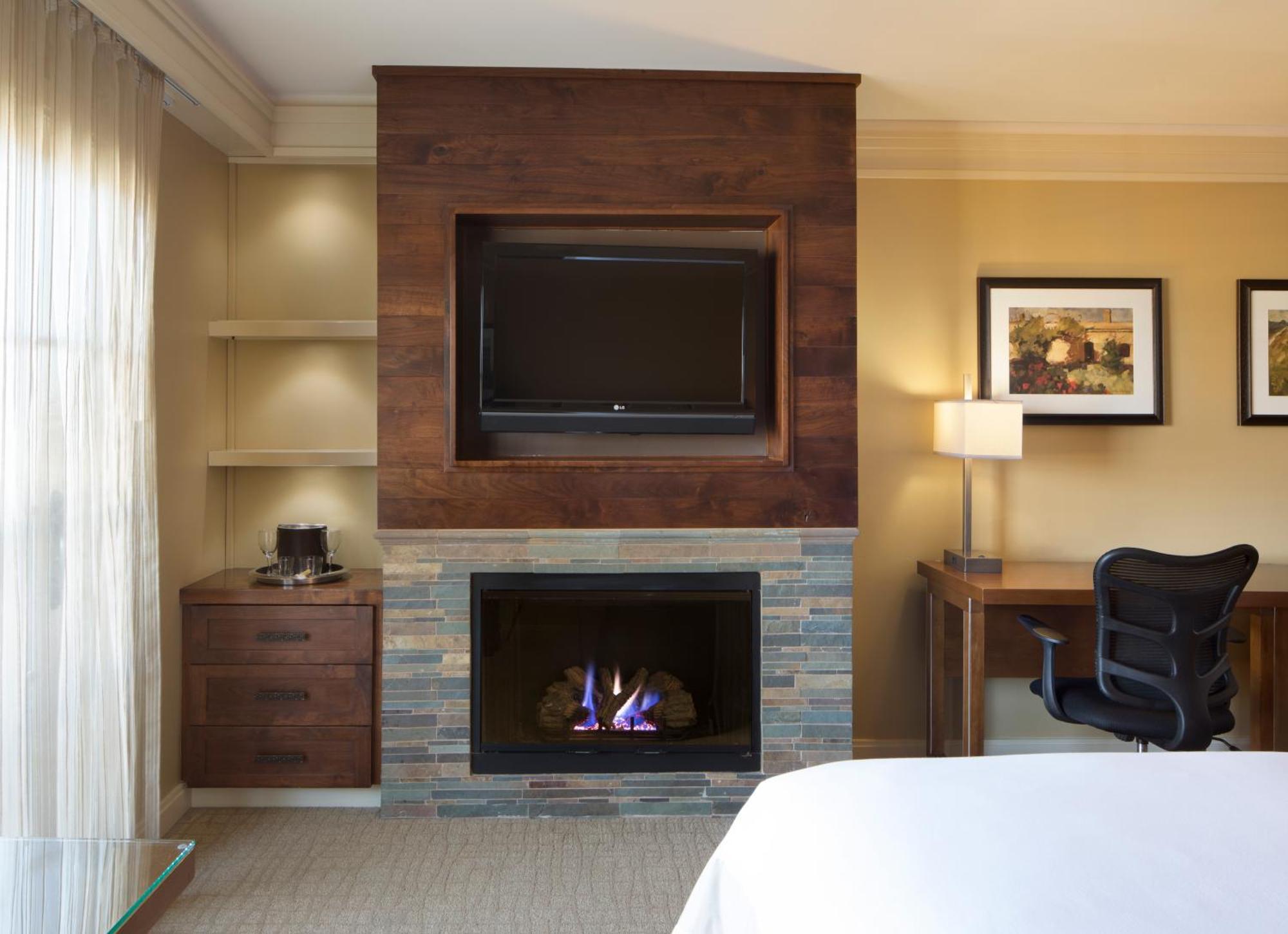 Chambre King Premier avec Cheminée
