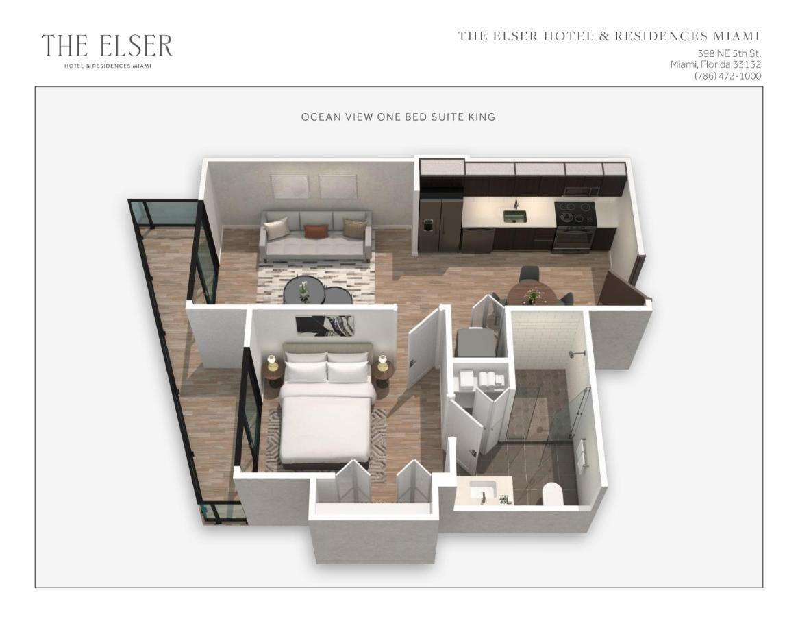 Suite com 1 Quarto, Vista Mar e Cama King-size