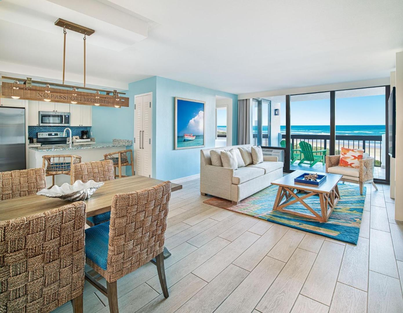 Apartamento en condominio de 2 dormitorios con vistas al mar - 1 cama extragrande y 2 camas grandes