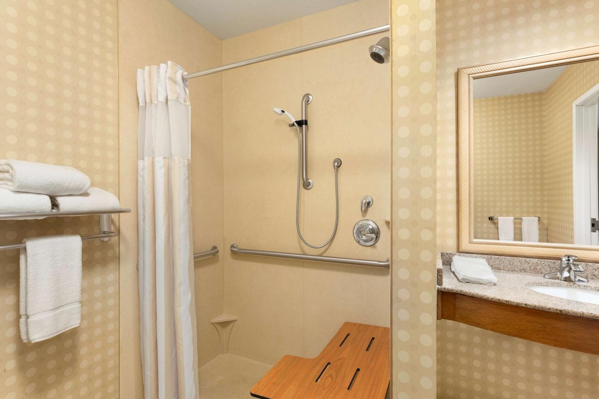 King Room with Roll-In Shower - Mobility/Hearing Accessible
