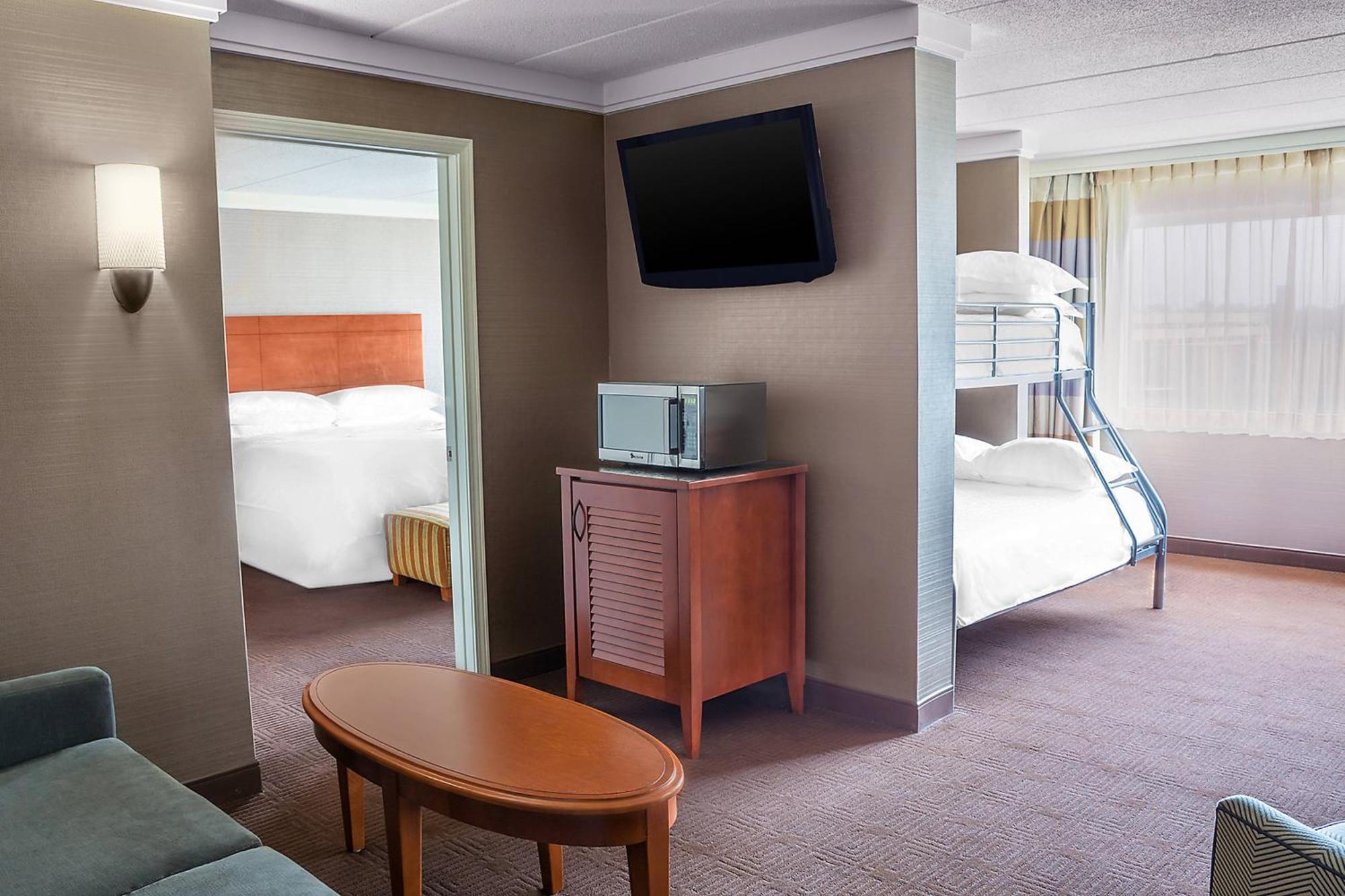 Suite mit 1 Kingsize-Bett oder 2 Queensize-Betten und Schlafsofa