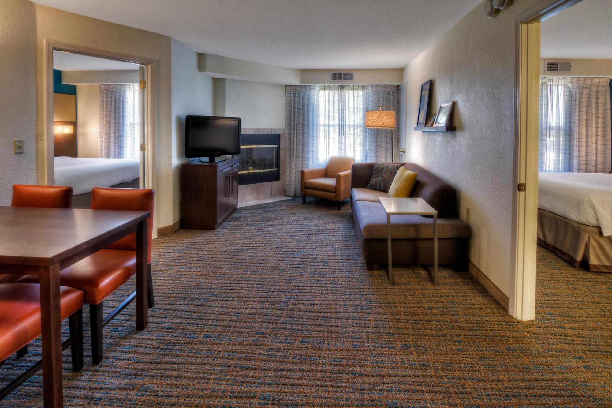 Two-Bedroom Suite Fireplace