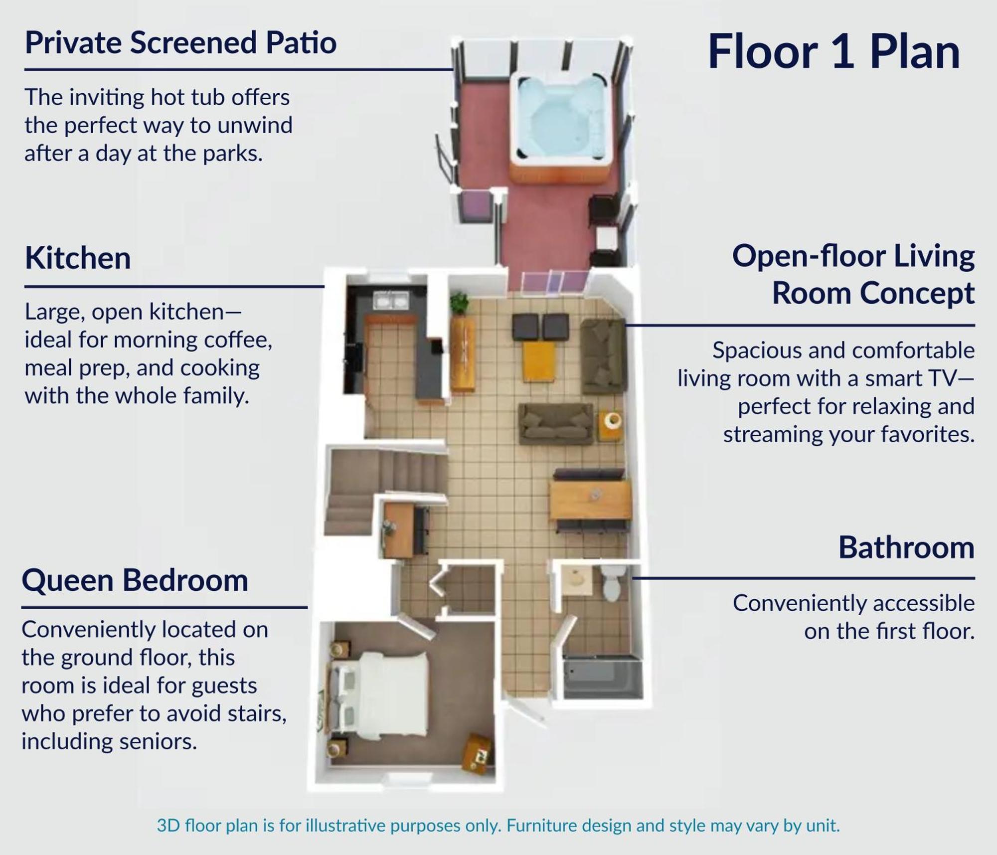 Four-Bedroom Townhouse Private Hot Tub 1329 Sq Ft