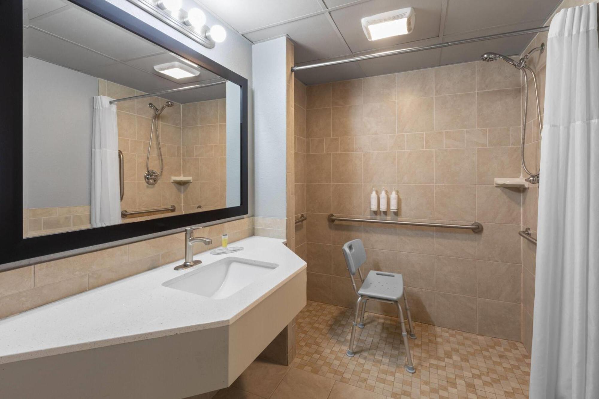King Room Roll Shower Mobility Access or Non-Smoking