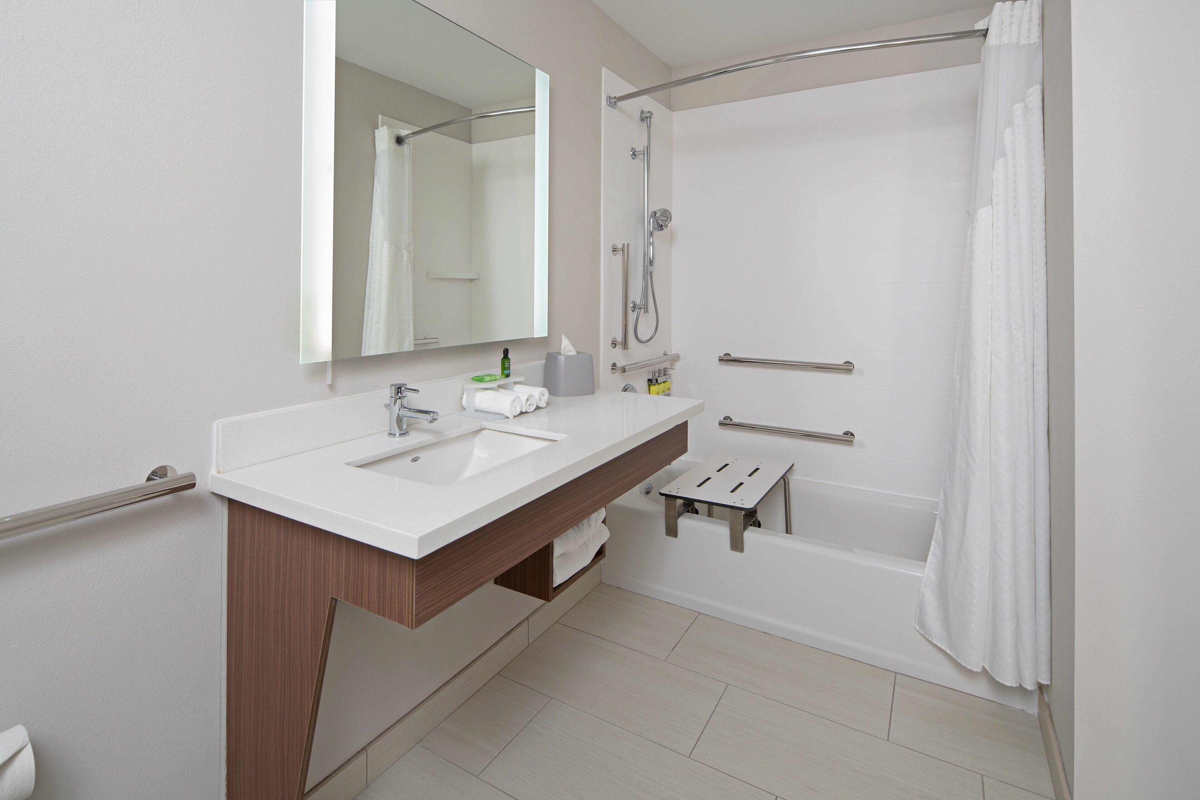 King Room Mobility Accessible Shower Non-Smoking
