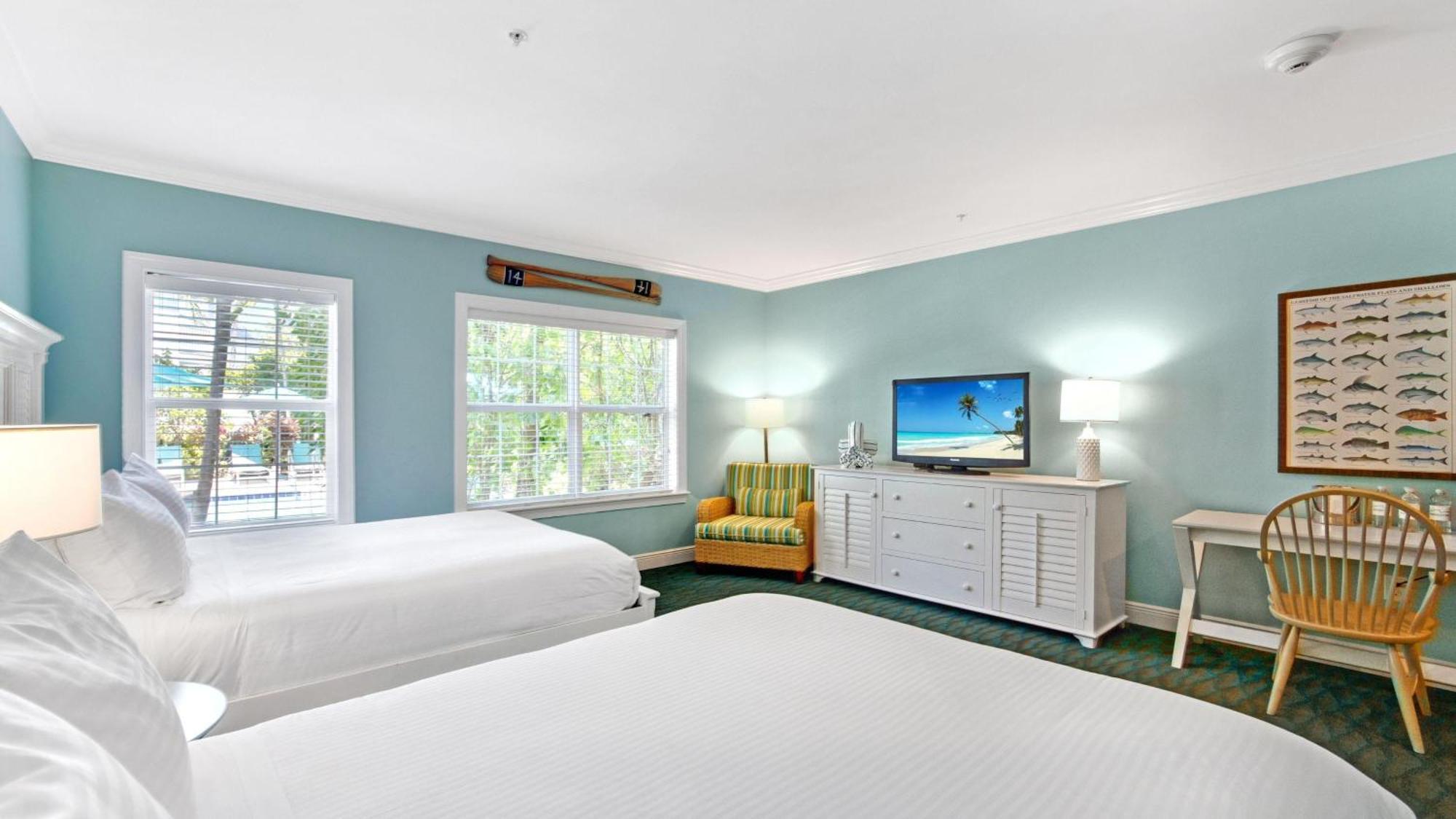 Tropical Garden Double Queen Guestroom
