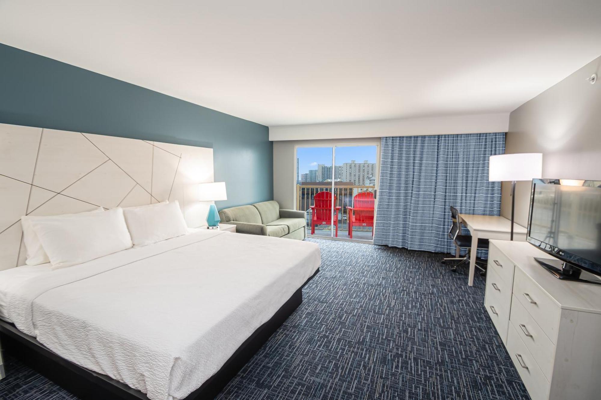 Standard Zimmer mit Kingsize-Bett
