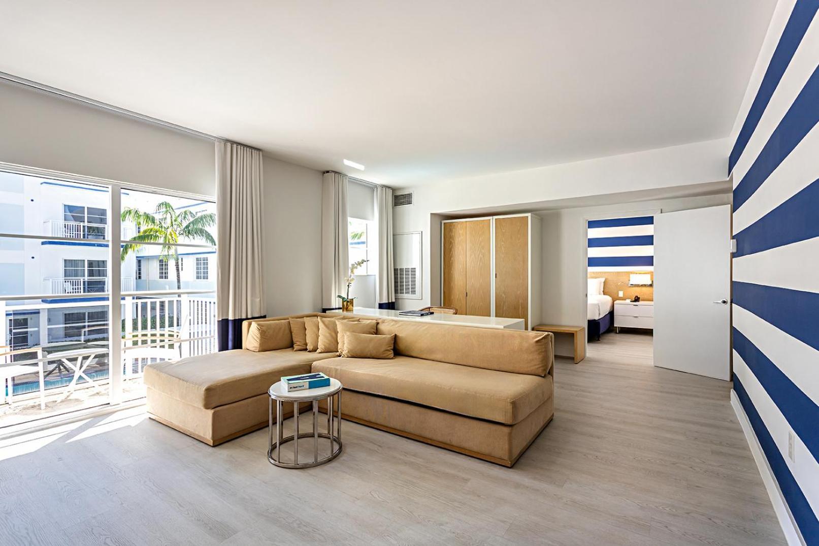 Suite 1 Chambre avec Vue sur la Piscine