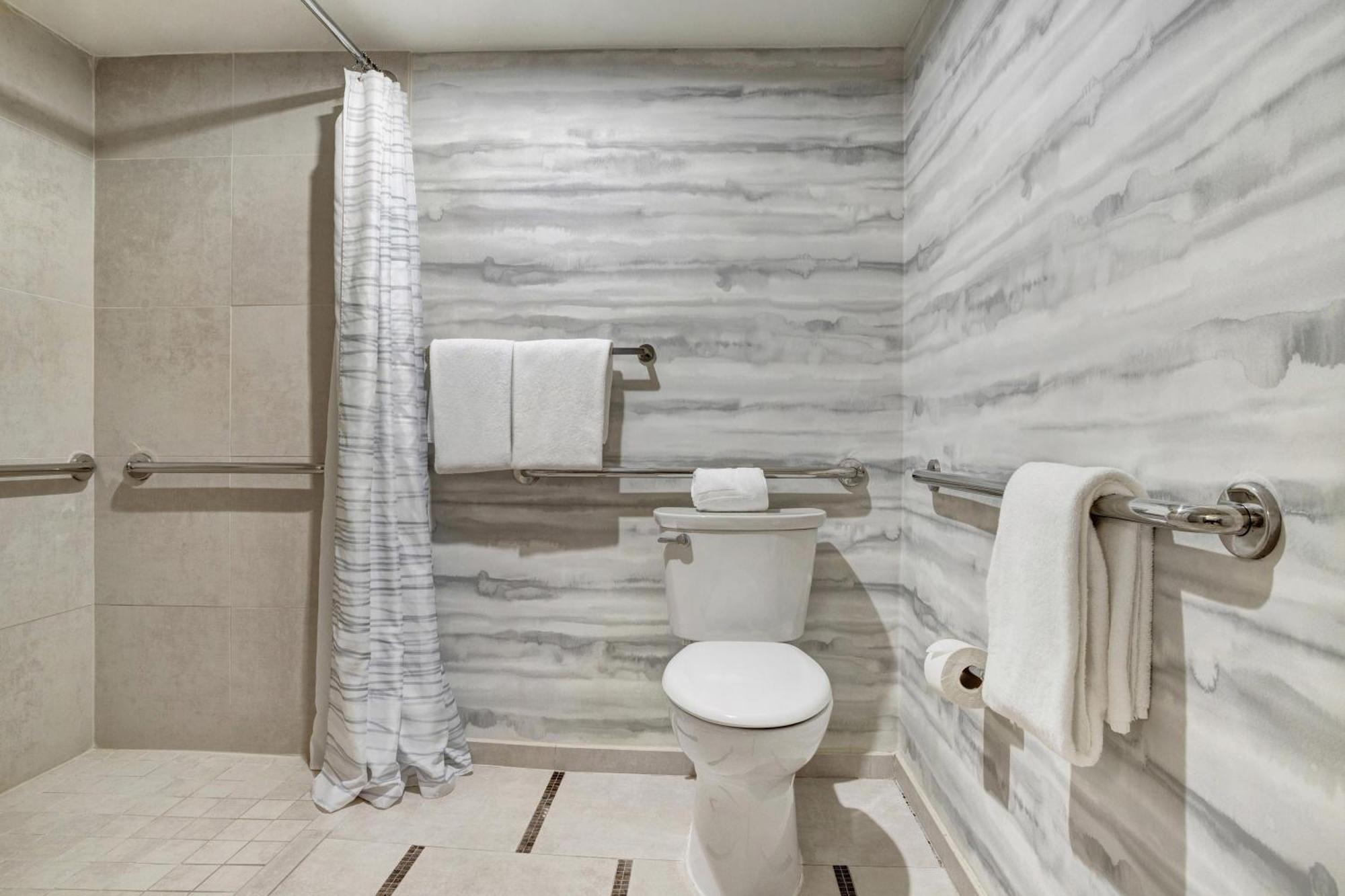 King Room Accessible Shower Disability Access