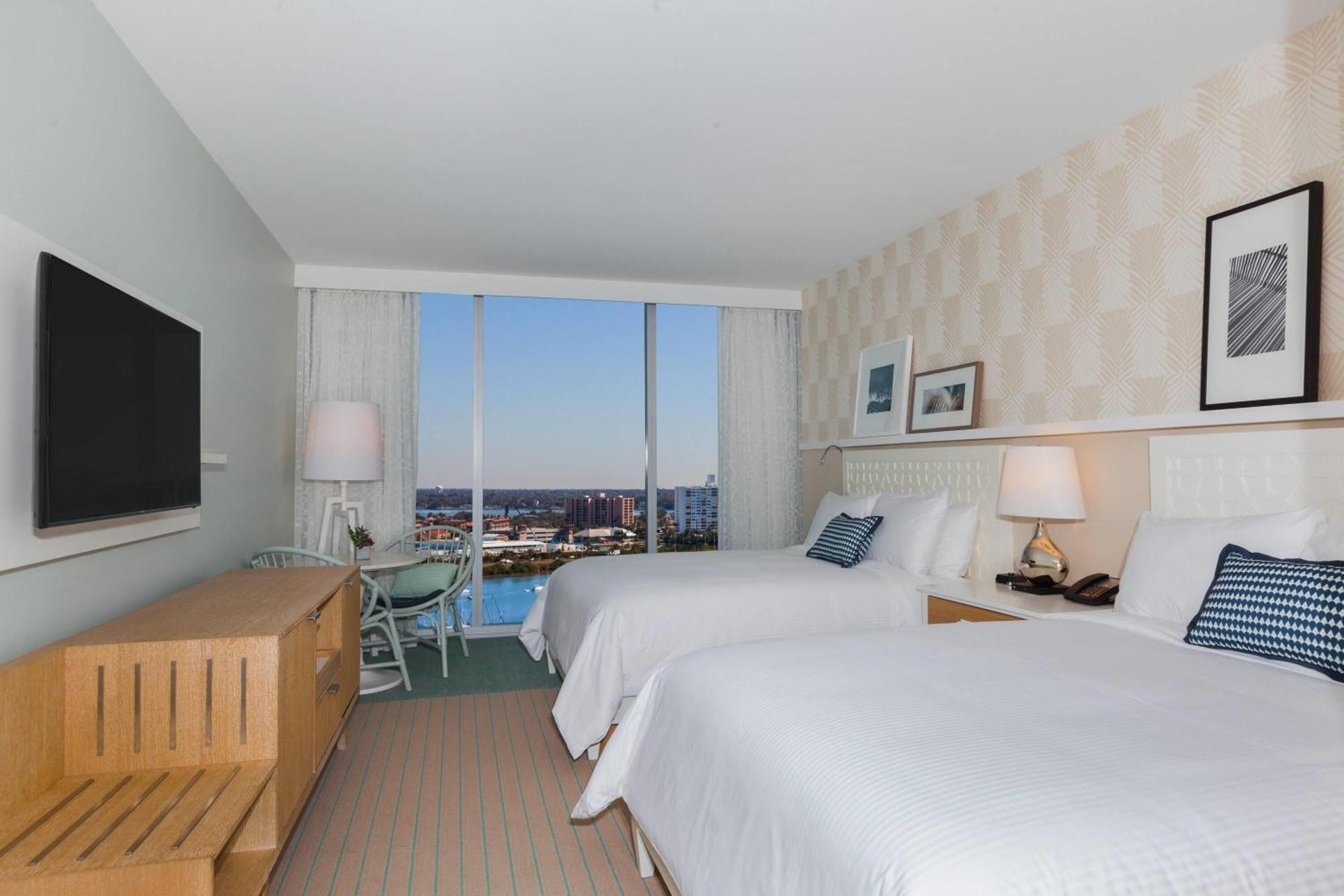 Deluxe Queen Room Two Queen Beds Intracoastal View