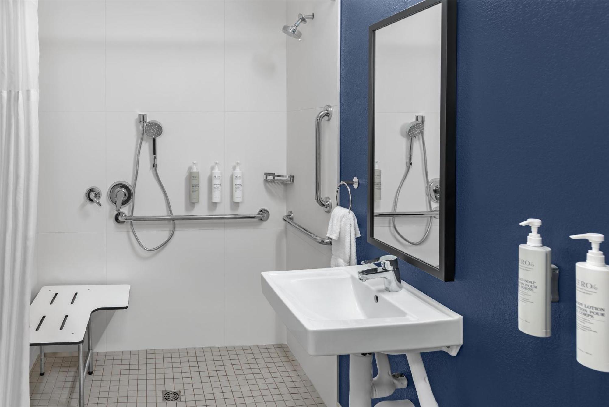 King Room Roll Shower Mobility Access