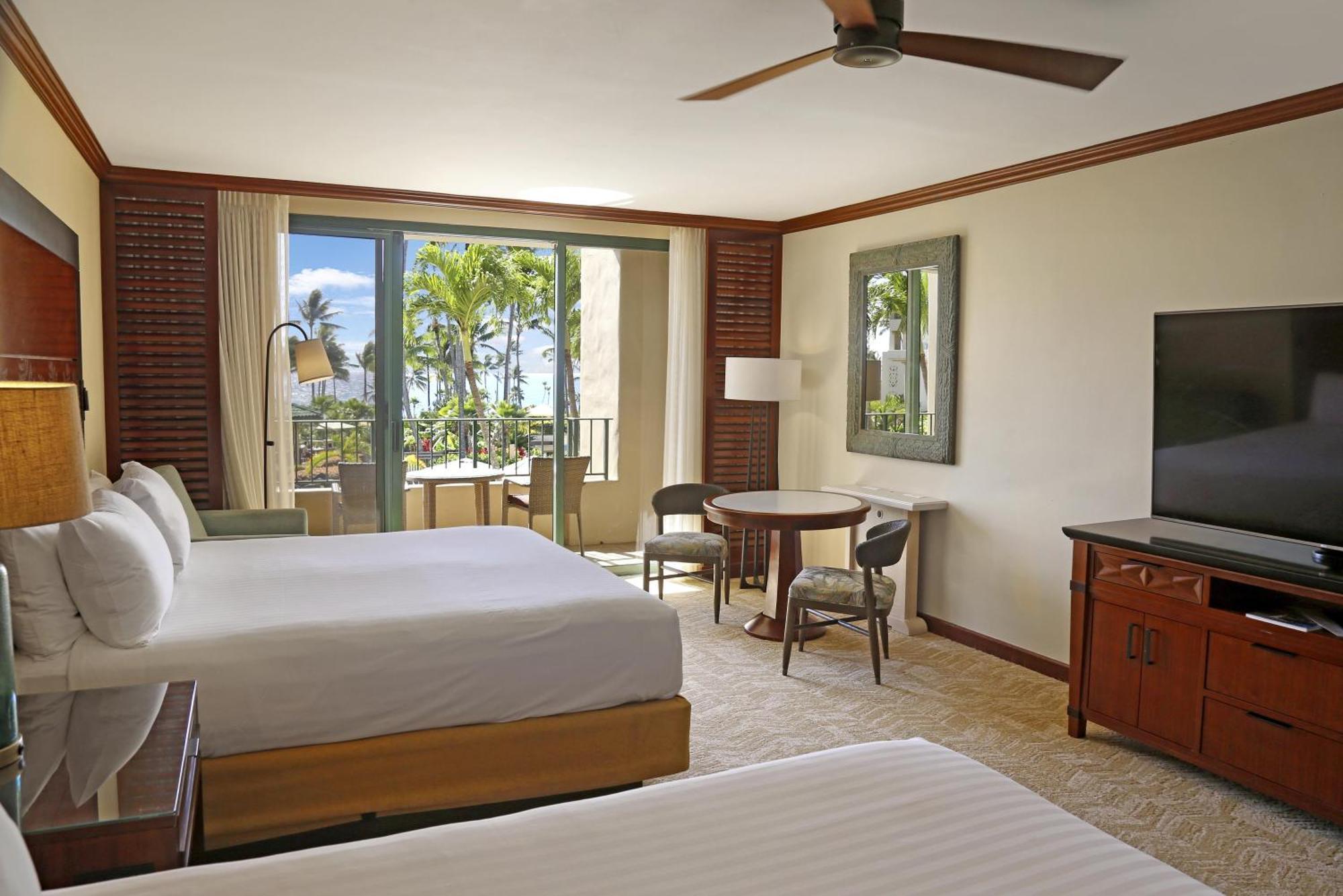 Queen Room Two Queen Beds Partial Ocean View