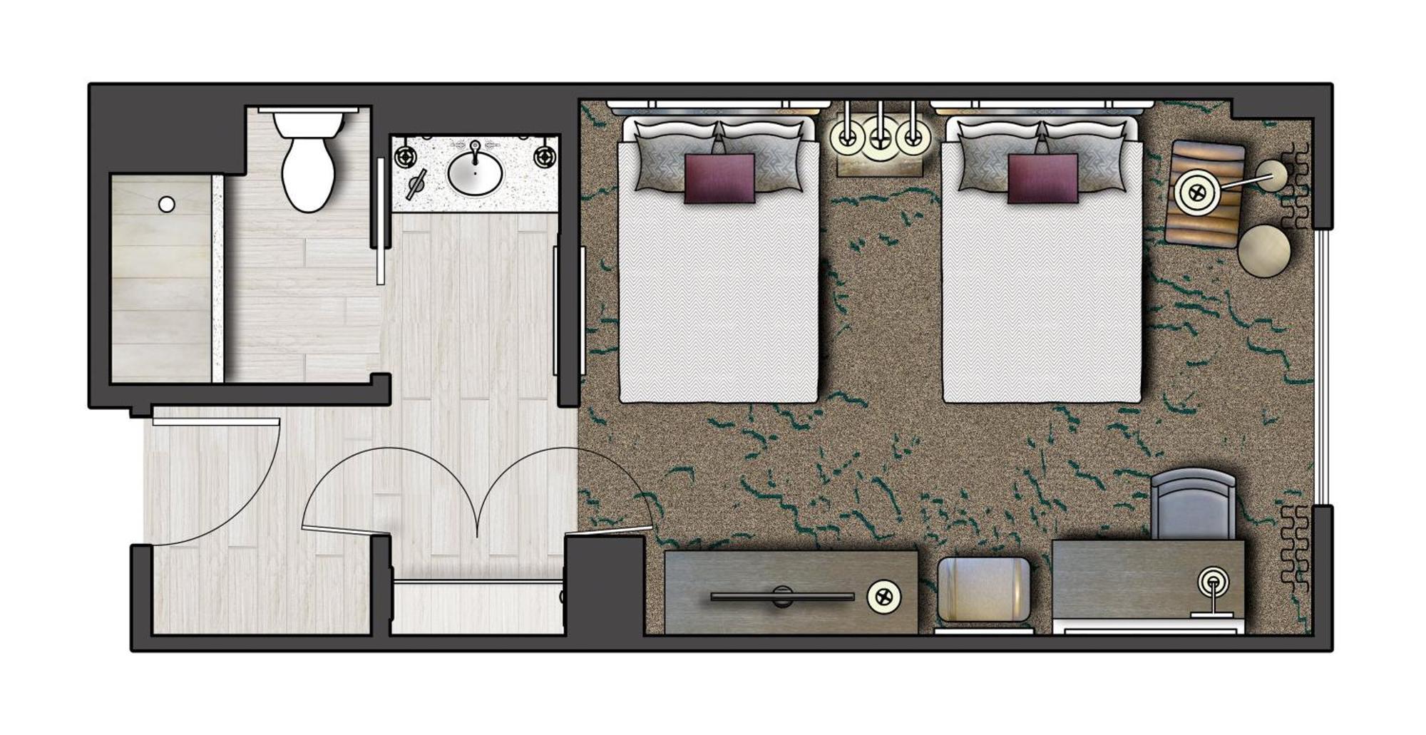 Quarto Standard com Vista (Inclui Universal Express Ilimitado e Gratuito)