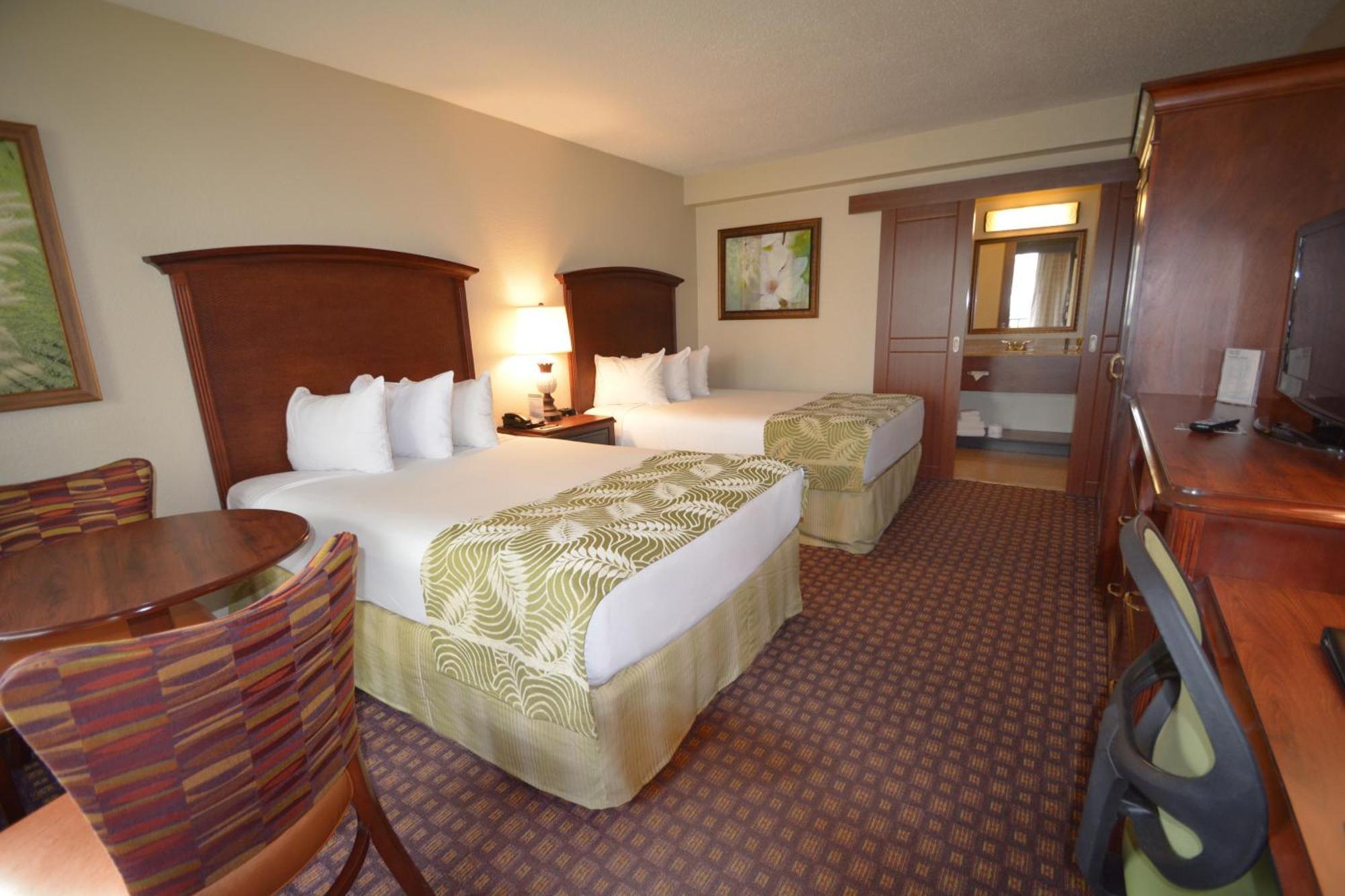 Deluxe Doppelzimmer mit 2 Doppelbetten