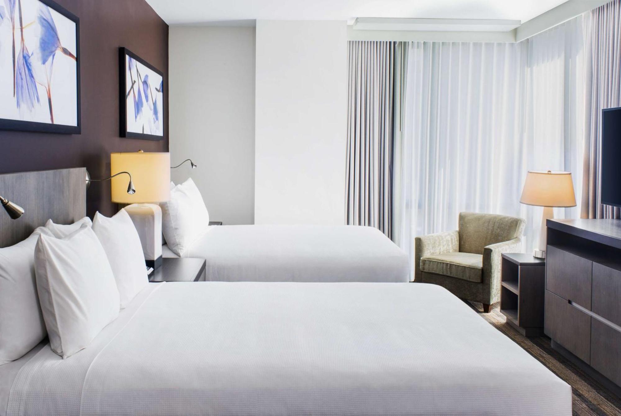 Den Queen Zimmer mit 2 Queensize-Betten