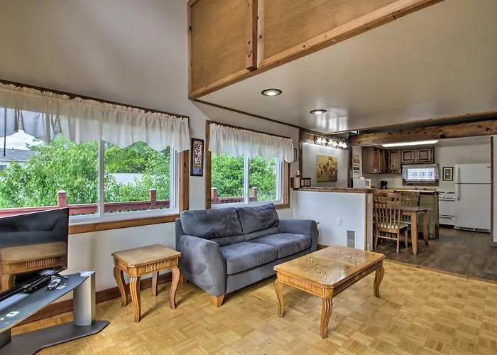 Charming Laconia Home W/ Deck: Walk To Lake!