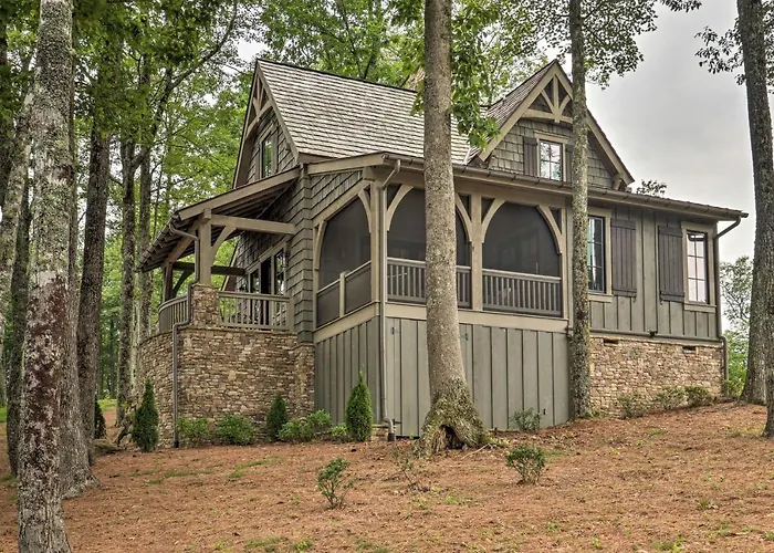 Hike, Fish & Golf! Serene Mtn Retreat In Glenville