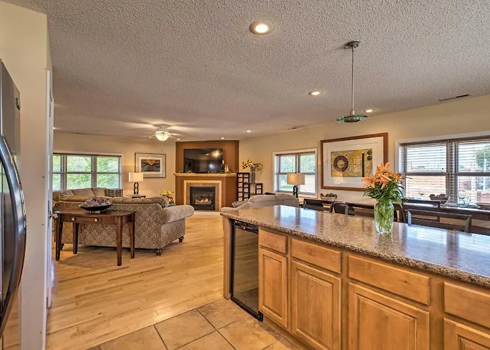 Downtown Yankton Apartment W/ Patio & River View!