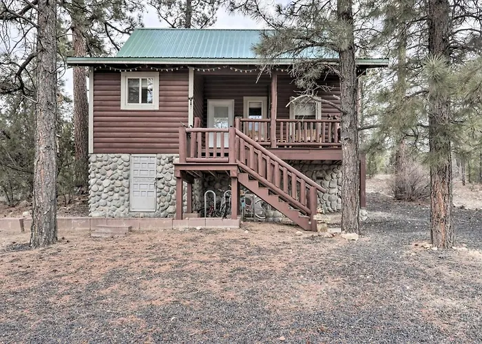 Fire Pit + Game Room: Heber-Overgaard Cabin!