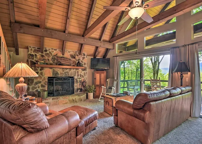 Sky Valley Home W/ Stunning Views - 1 Mi To Resort