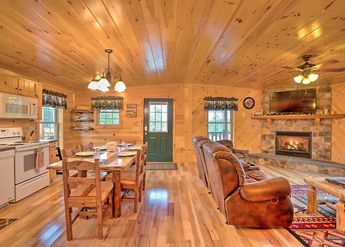 Deck, Hot Tub, Fire Pit: Rustic Cabin In Benezette