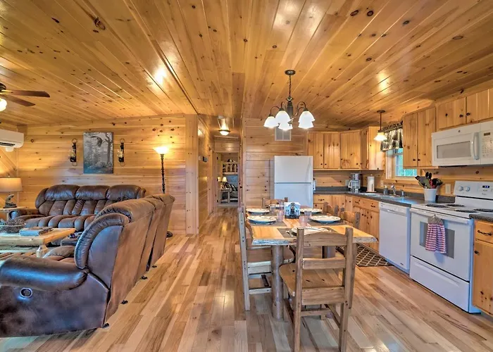 Deck, Hot Tub, Fire Pit: Rustic Cabin In Benezette