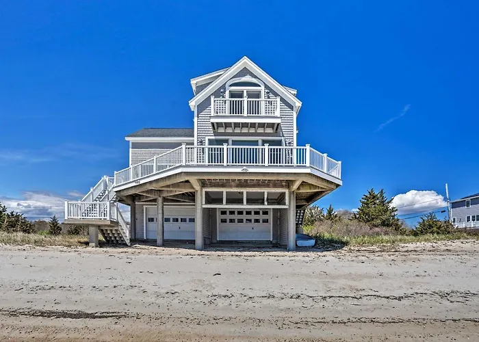Romantic Retreat On The Sand: Cape Cod Beach House