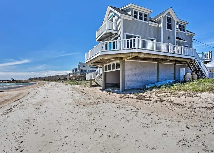 Romantic Retreat On The Sand: Cape Cod Beach House