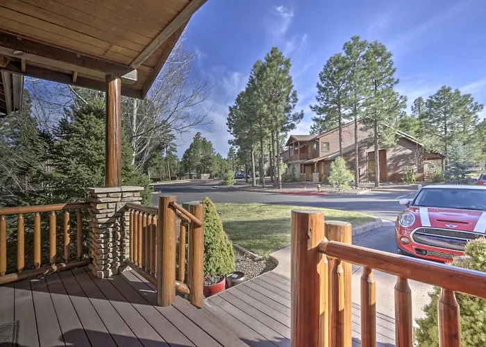 4 Mi To Fool Hollow Lake: Cabin W/ Tranquil Deck