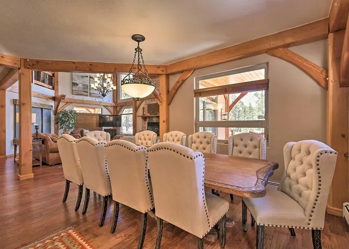 Grand Angel Fire Retreat W/ Hot Tub & Fire Pit!