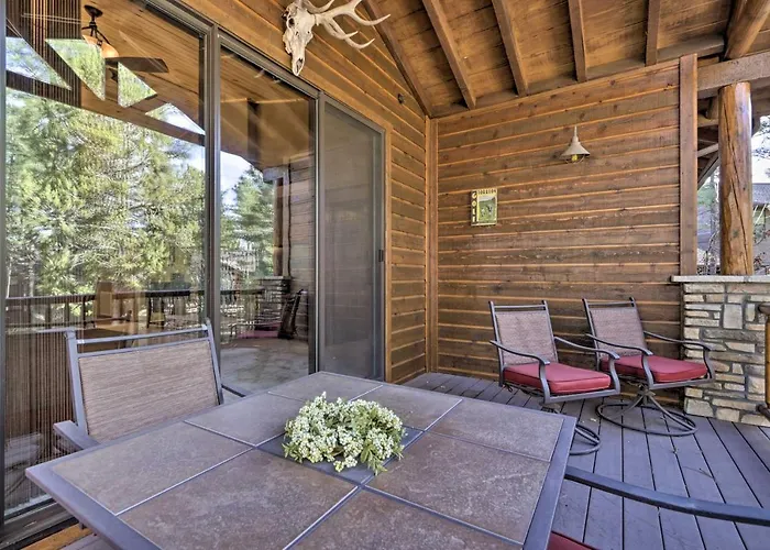 4 Mi To Fool Hollow Lake: Cabin W/ Tranquil Deck