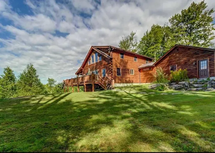 Oe Beautiful Modern Log Home On 17 Acres Private Views Fire Pit Ping Pong Ac