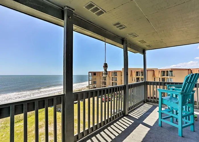 Topsail Beach Oceanfront Oasis W/ Stunning Views!