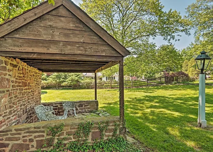 Pool & Courtyard: Timeless Home In Lansdale