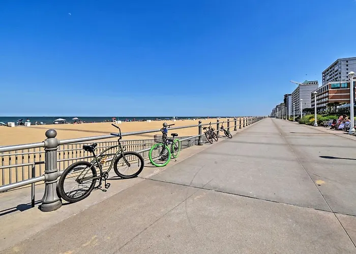 Oceanfront Resort Studio On Virginia Beach!