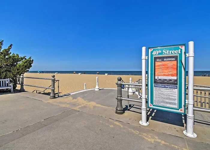 Oceanfront Resort Studio On Virginia Beach!