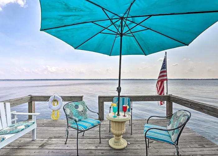 Idyllic Waterfront Escape W/ Private Boat Dock!