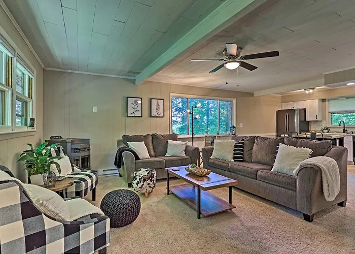 Deck & Gas Grill: Modern East Stroudsburg Home!