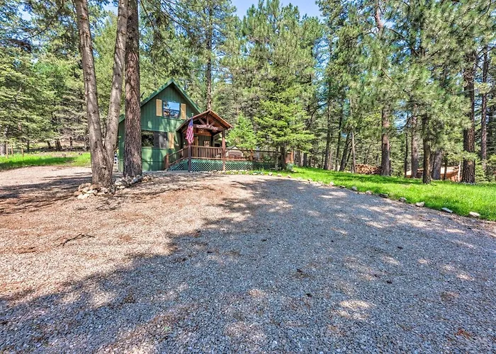 'Casa Verde' Cabin W/ Fire Pit: 4 Mi To Ski