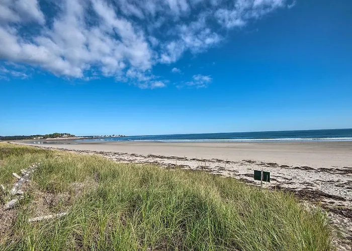 Waterfront Kennebunk Retreat On Private Beach