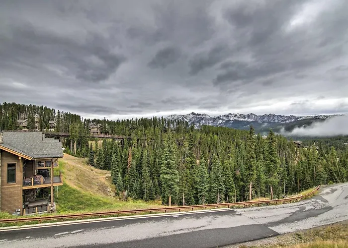 Ski-In/Out Big Sky Townhome W/ Stunning Mtn Views!