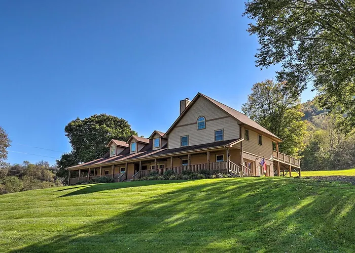 Relax Fireside: Burnsville Gem W/ Game Room & Deck