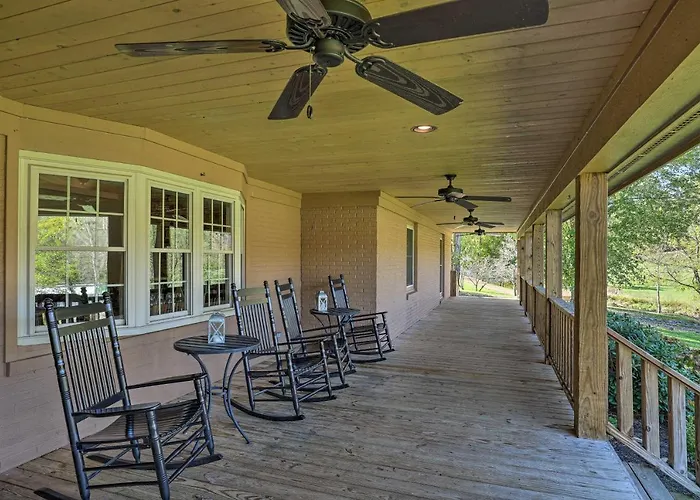 Relax Fireside: Burnsville Gem W/ Game Room & Deck