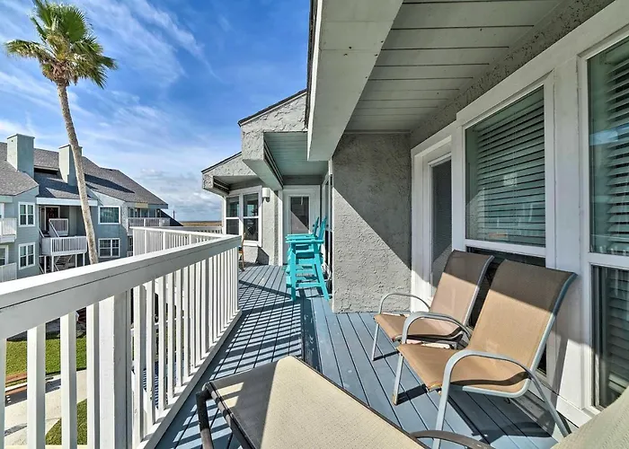 Pool W/ Spa! Beachfront Condo In Port Aransas