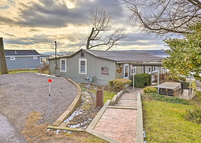 Lakefront Canandaigua Home W/ Grill, Fire Pit