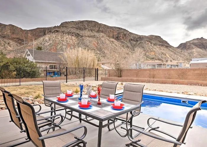 Hurricane Home W/ Pool & Spa ~ 25 Mi To Zion!