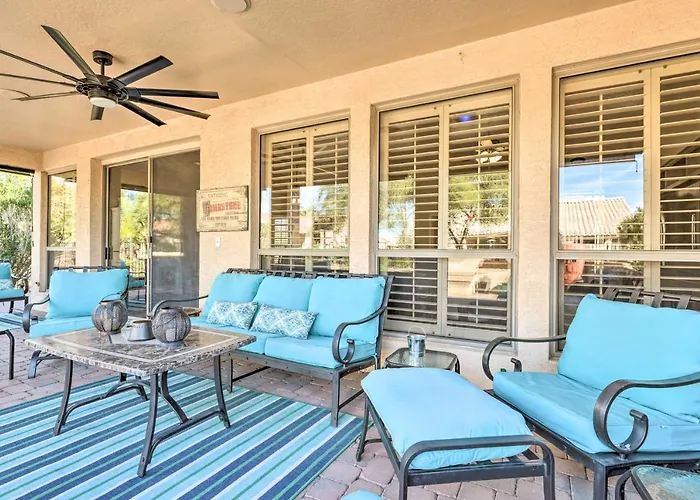 55+ Sun Lakes Casa W/ Fenced Yard & Pool Access