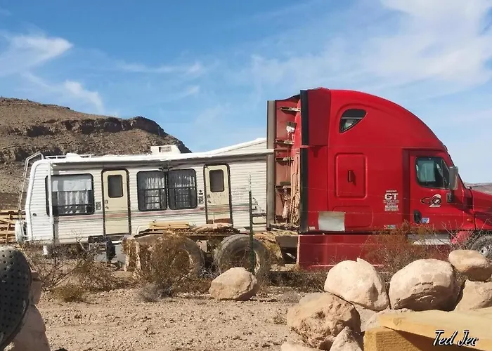 Camping At Desert Gardens Oasis In Lobo, Tx
